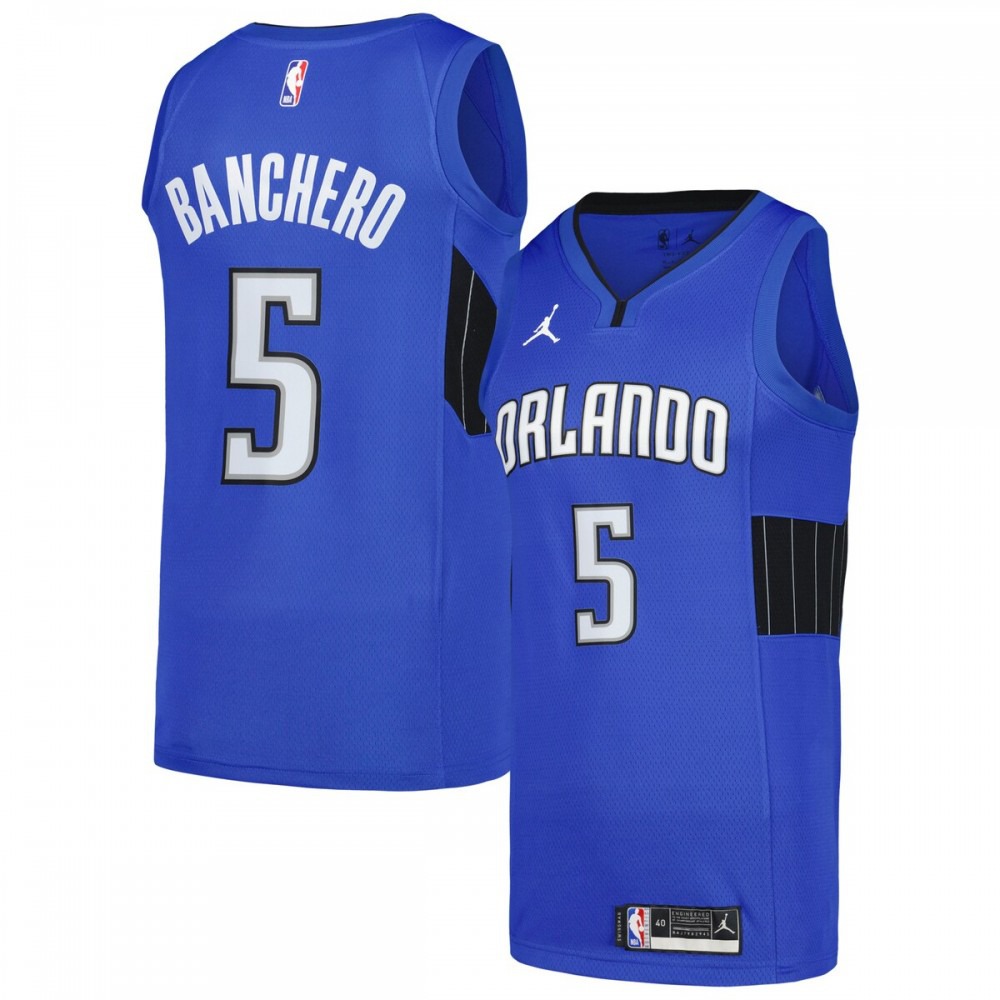 Paolo Banchero Orlando Magic Jordan Brand Swingman Player Jersey - Statement Edition - Royal-Pro Kit Vault | Brand New 26/27 Sports Jerseys